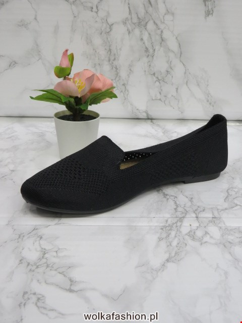 Baleriny Damskie E507A-1 BLACK 36-41 1