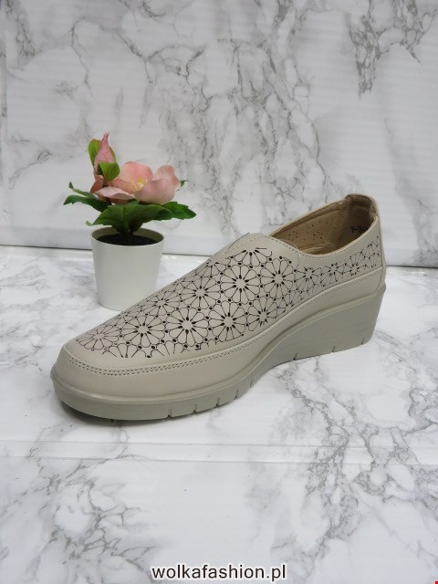 Półbuty Damskie 0586 BEIGE 36-41 1