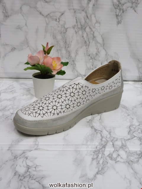 Półbuty Damskie 0586 WHITE 36-41 2