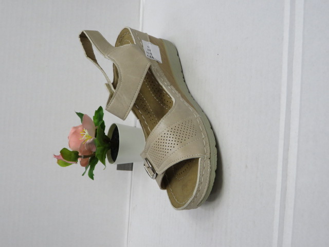 Sandały damskie 61686 BEIGE 36-41 1