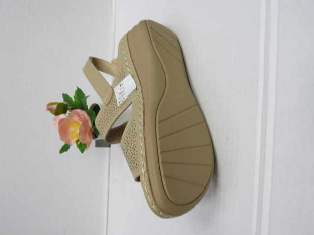 Sandały damskie 9110 BEIGE 36-41 2