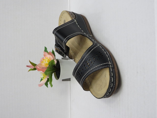 Sandały damskie 8021 BLK 36-41 1