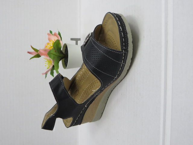 Sandały damskie 61686 BLK 36-41 1