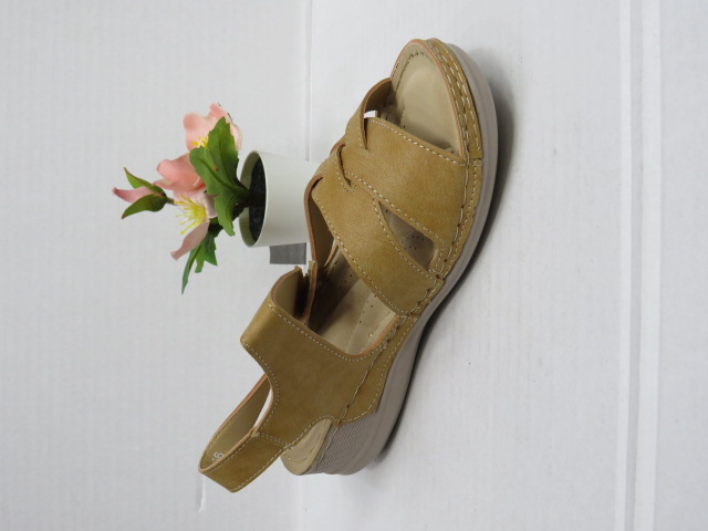 Sandały damskie 92012 CAMEL 36-42 1