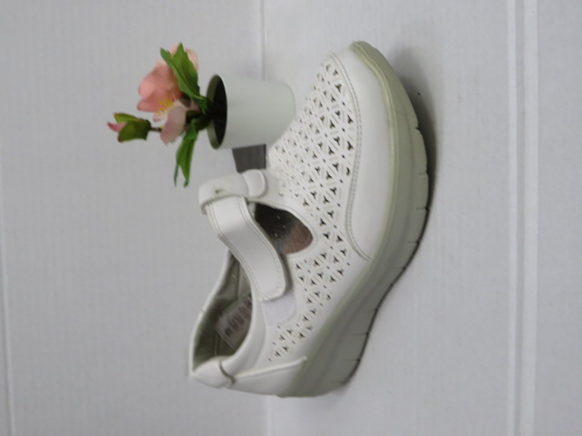 Półbuty Damskie 91022 WHT 36-42