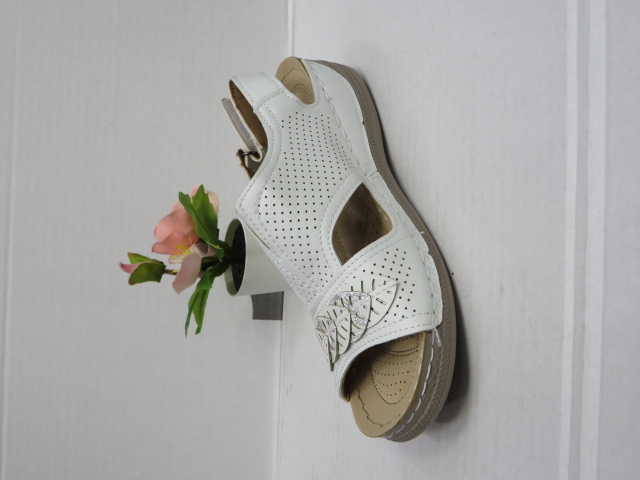 Sandały damskie 92072-8 WHT 36-41 1