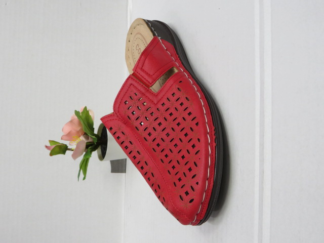 Klapki Damskie 812 RED 37-42