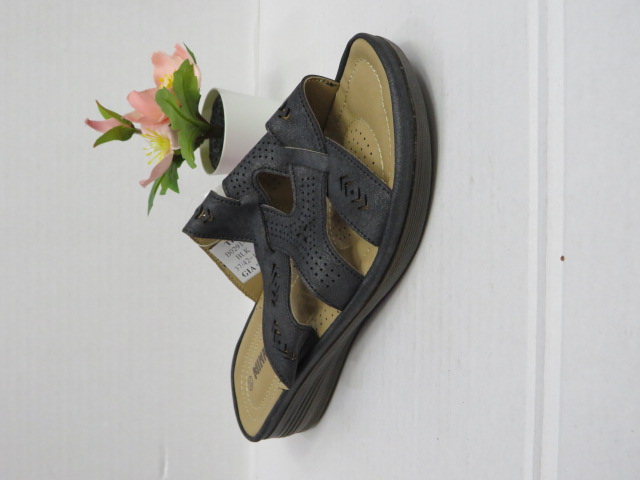 Klapki Damskie B0291-1 BLK 37-42