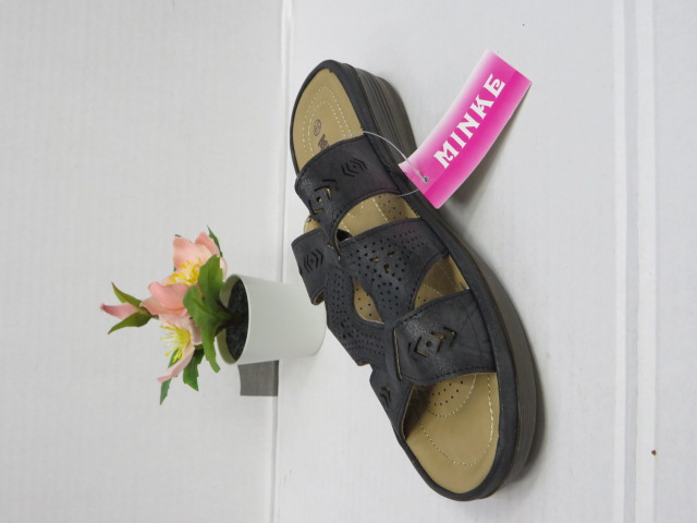 Klapki Damskie B0291-1 BLK 37-42 1