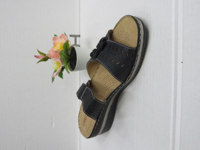 Klapki Damskie 61312-1 BLACK 36-42 1