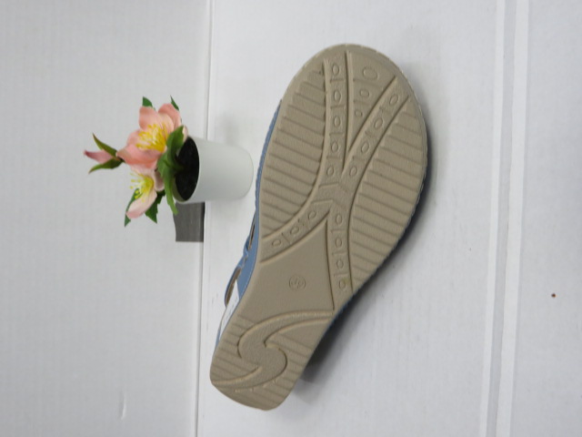 Sandały damskie 6056-11 BLU/WHT 36-41 2