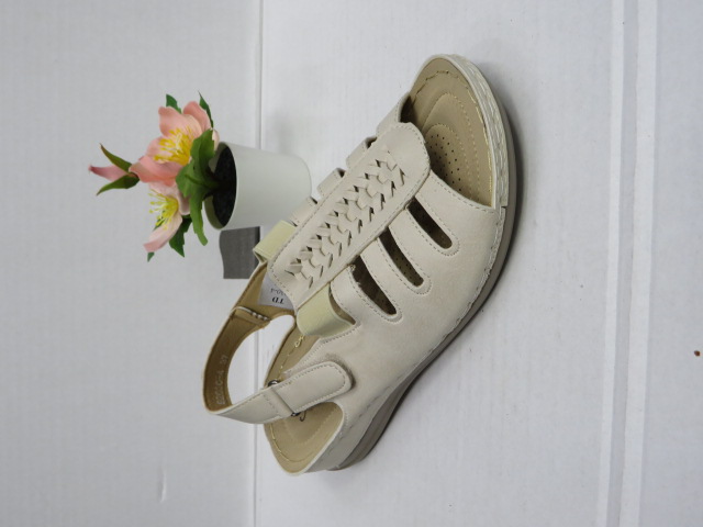 Sandały damskie 92030-4 BEIGE 36-42