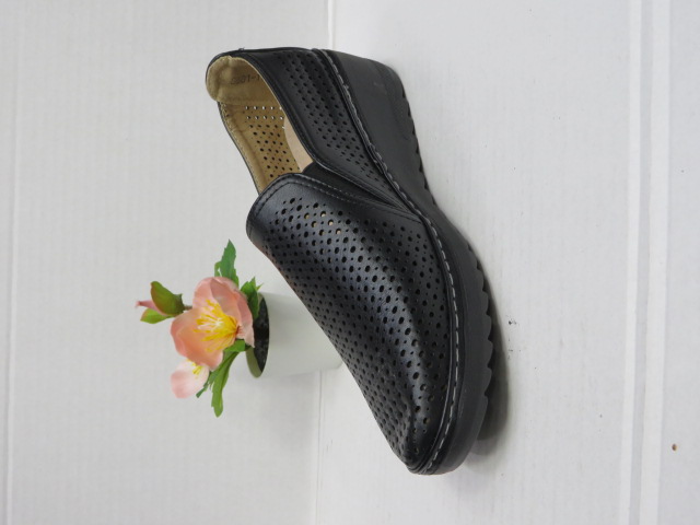 Półbuty Damskie 8601-1 BLK 36-42 1