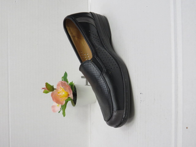 Półbuty Damskie 2191-9 BLK/GREY 36-42 1