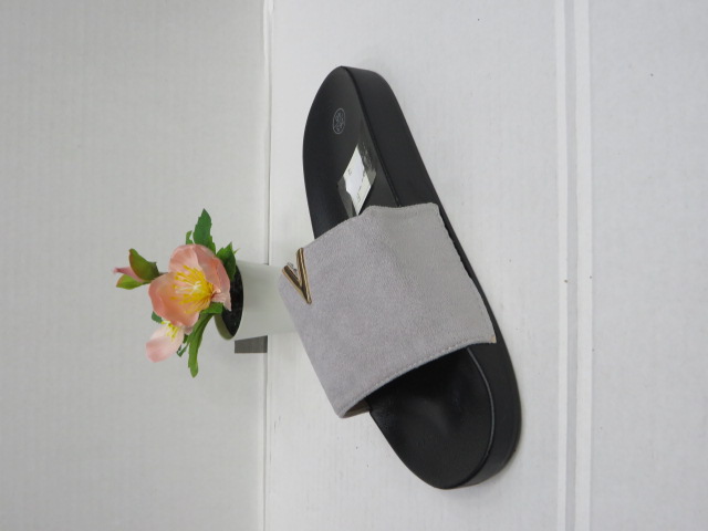 Klapki Damskie LE-525 L/GREY 36-41 1