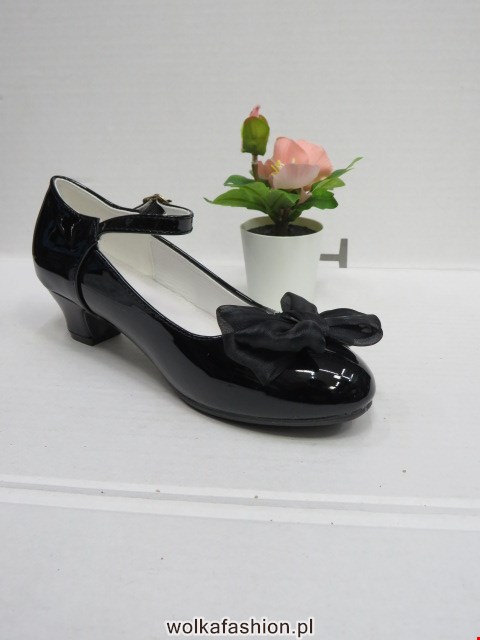 Baleriny Dziecięce X-689-5 BLACK 28-36 1