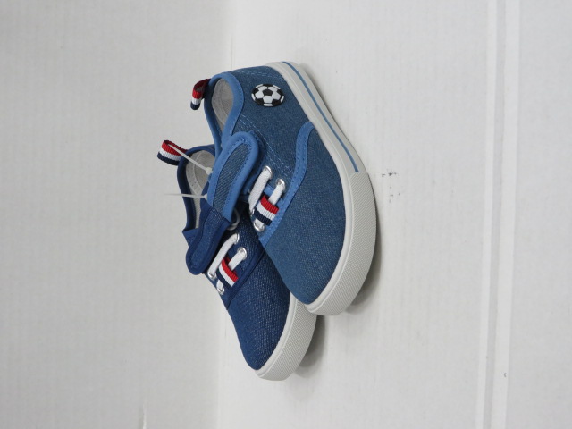 Trampki Dziecięce A595-1 BLACK/NAVY/L.BLUE 25-30