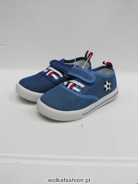 Trampki Dziecięce A595-1 BLACK/NAVY/L.BLUE 25-30