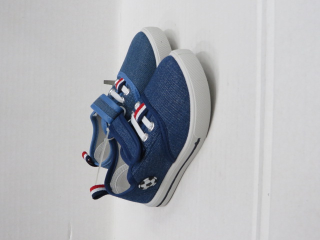 Trampki Dziecięce A595-1 BLACK/NAVY/L.BLUE 25-30 1