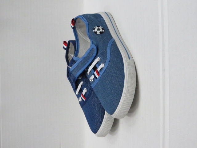 Trampki Dziecięce A595-2 BLACK/NAVY/L.BLUE 31-36