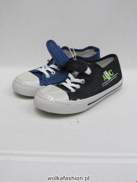 Trampki Dziecięce A630-2 BLACK/NAVY/L.BLUE 30-35