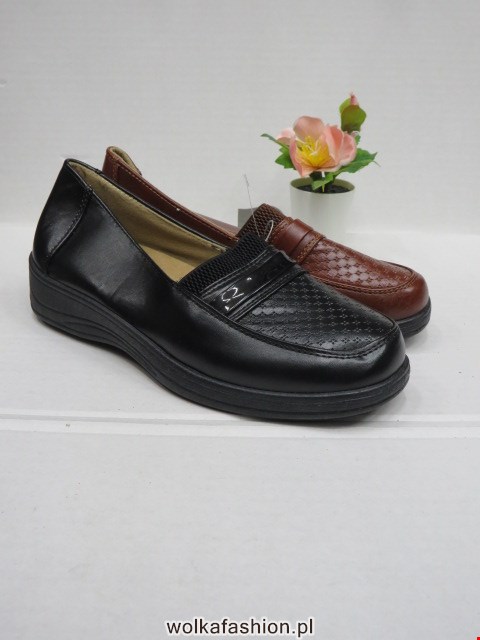 Półbuty Damskie E311 BLACK/BROWN 37-42 1