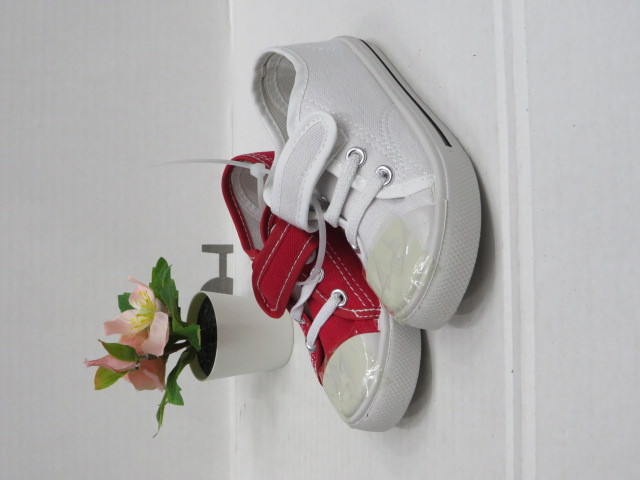 Trampki Dziecięce B305 BLACK/WHITE/NAVY/RED 24-29