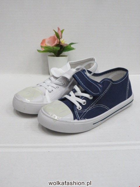 Trampki Dziecięce A305 BLACK/WHITE/NAVY/RED 30-35