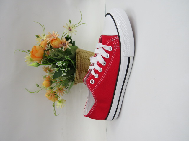 Trampki damskie 8A07 RED 36-41