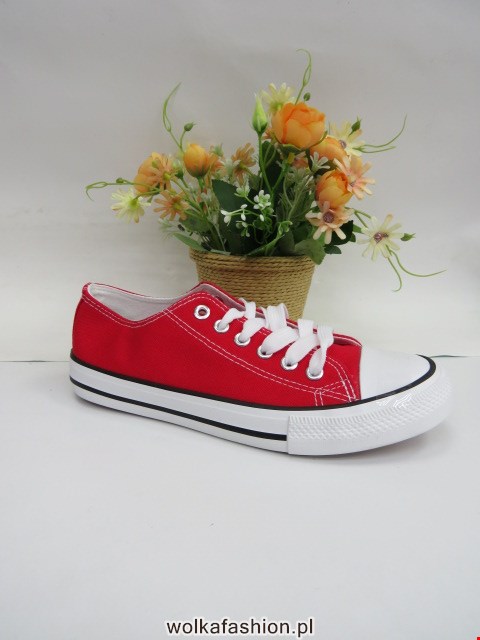 Trampki damskie 8A07 RED 36-41