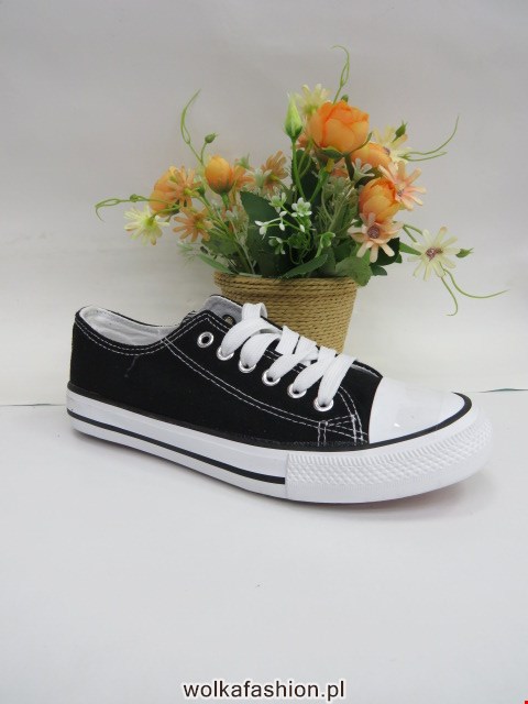 Trampki damskie 8A07 BLACK 36-41
