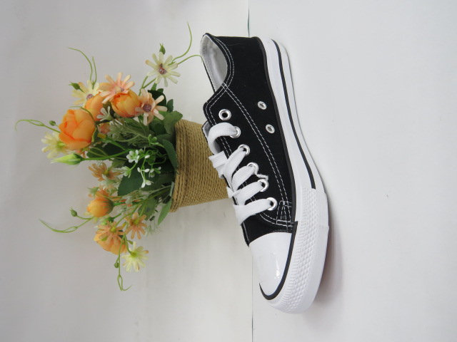 Trampki damskie 8A07 BLACK 36-41 1