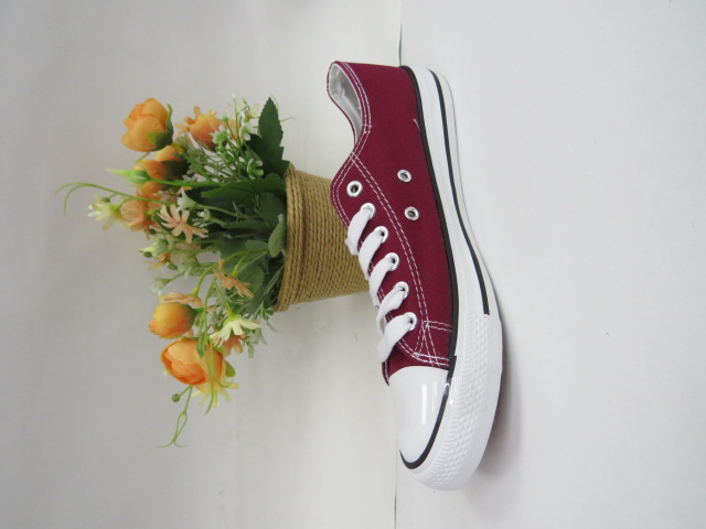 Trampki damskie 8A07 WINE 36-41 1