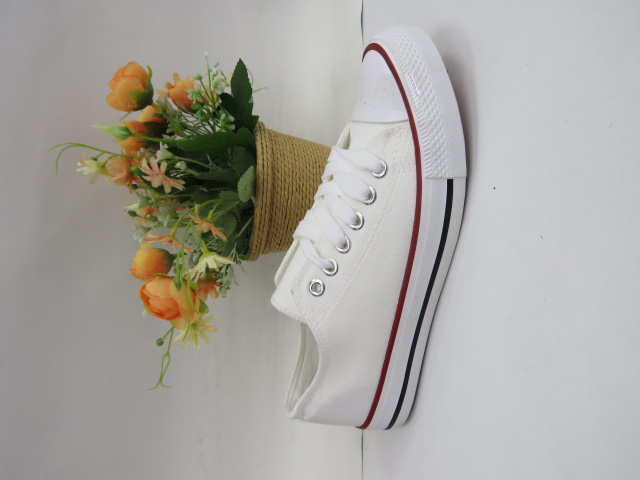 Trampki damskie 8A07 WHITE 36-41