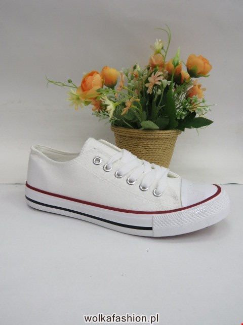 Trampki damskie 8A07 WHITE 36-41