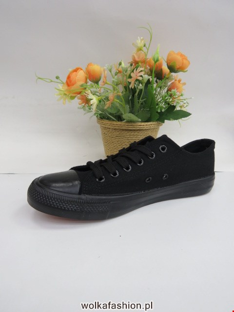 Trampki damskie 8A07 ALL BLACK 36-41 1
