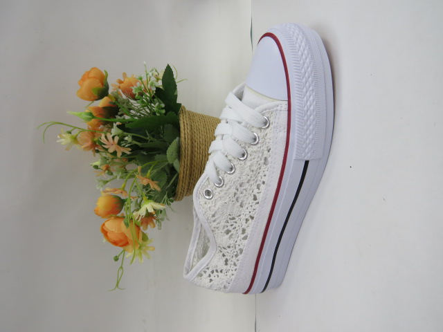 Trampki damskie 5204B WHITE 36-41