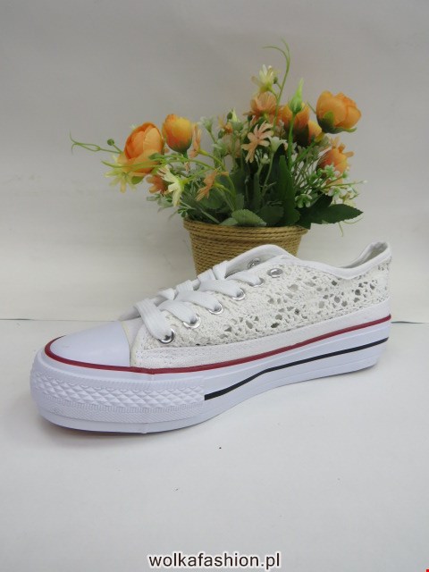 Trampki damskie 5204B WHITE 36-41 1