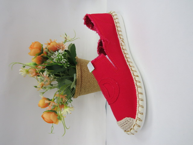 Baleriny Damskie DF722 ROSSO 36-41 1