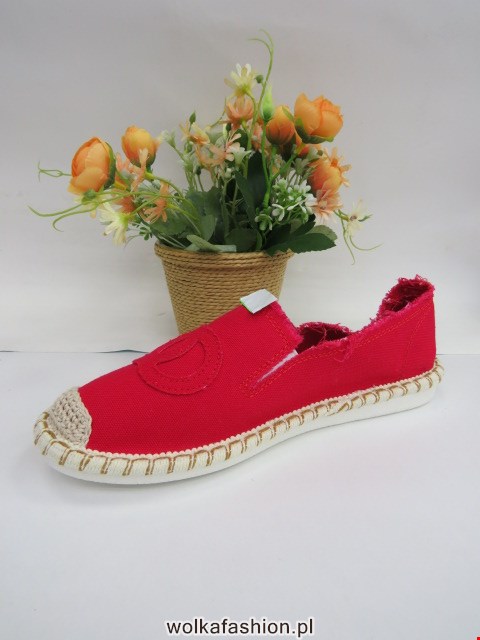 Baleriny Damskie DF722 ROSSO 36-41 1