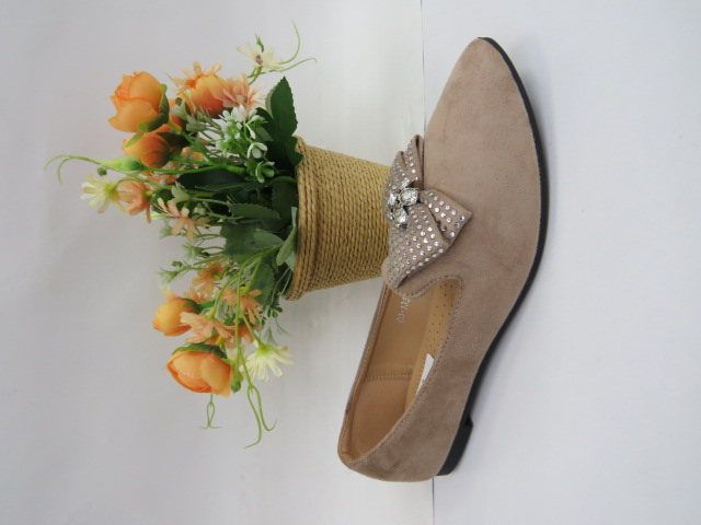 Baleriny Damskie GO-133 KHAKI 36-41