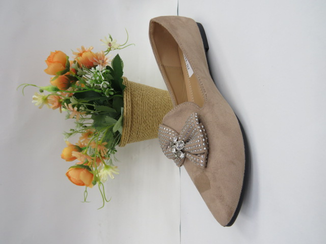 Baleriny Damskie GO-133 KHAKI 36-41 1