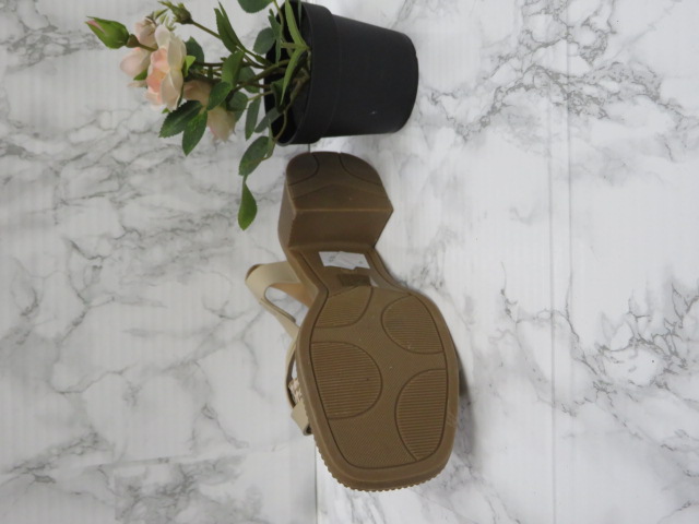 Klapki damskie SK102 BEIGE 36-41 2