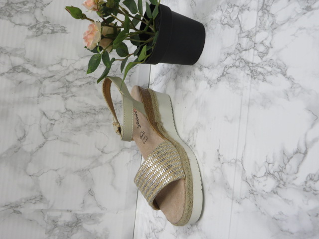 Klapki damskie JH287 SILVER 36-41 1