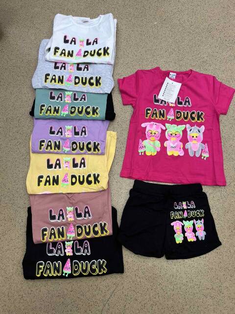 Komplet dziewczęca 7438 1 Kolor 4-8 1