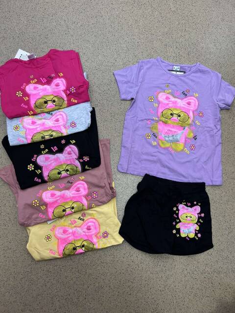 Komplet dziewczęca 7439 1 Kolor 4-8