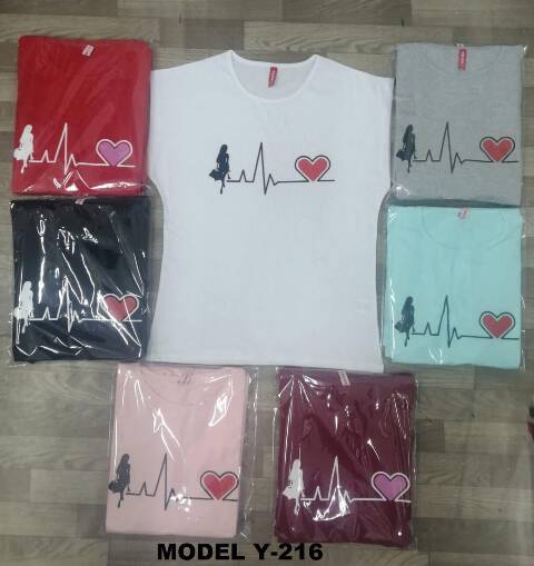 Bluzka damskie 7786 Mix kolor S-XL (towar tureckie) 1