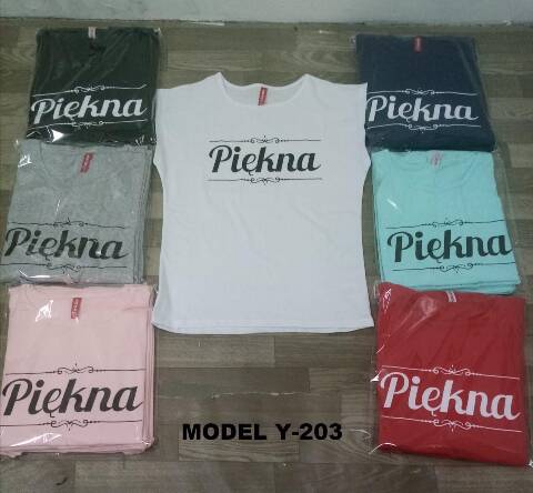 Bluzka damskie 7789 Mix kolor S-XL (towar tureckie) 1