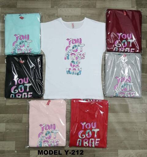 Bluzka damskie 7792 Mix kolor S-XL (towar tureckie) 1