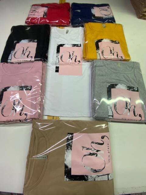 Bluzka damskie 7825 Mix kolor 2XL-4XL 